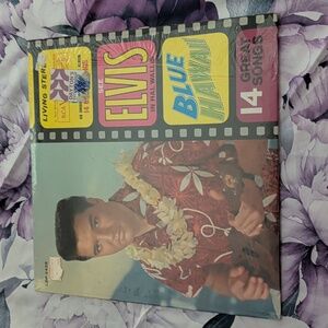Vintage Elvis Presley Blue Hawaii record In Shrink